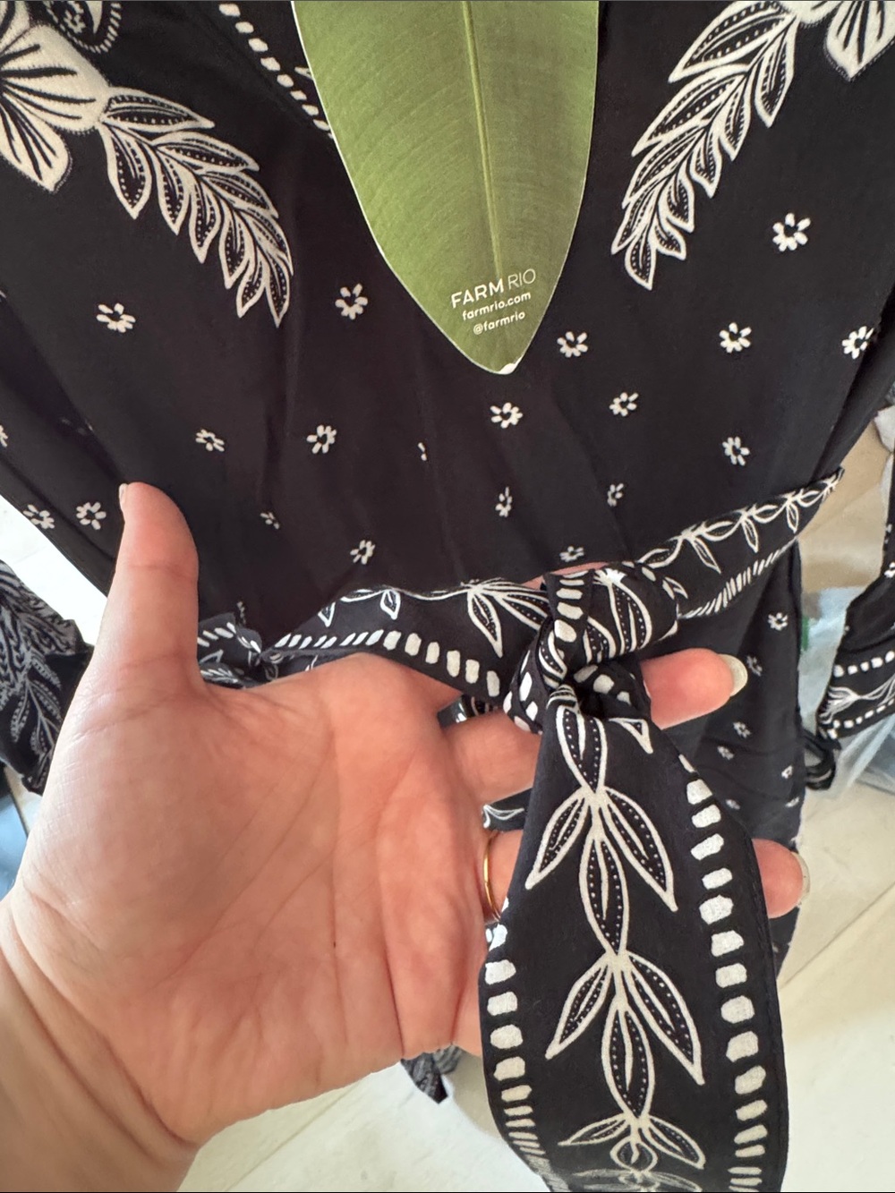 FARM Rio Paisley Bloom Dress - Picture 7 of 13